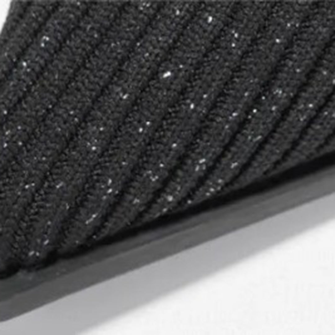 Chunky Heel Over-the-Knee Boots – Stylish & Modern Knit Design