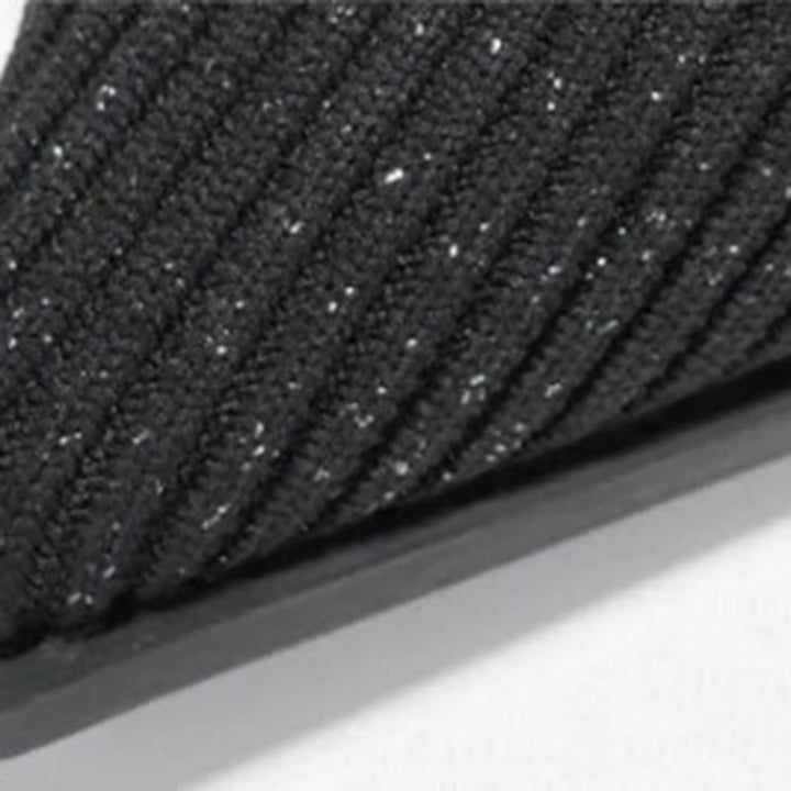 Chunky Heel Over-the-Knee Boots – Stylish & Modern Knit Design