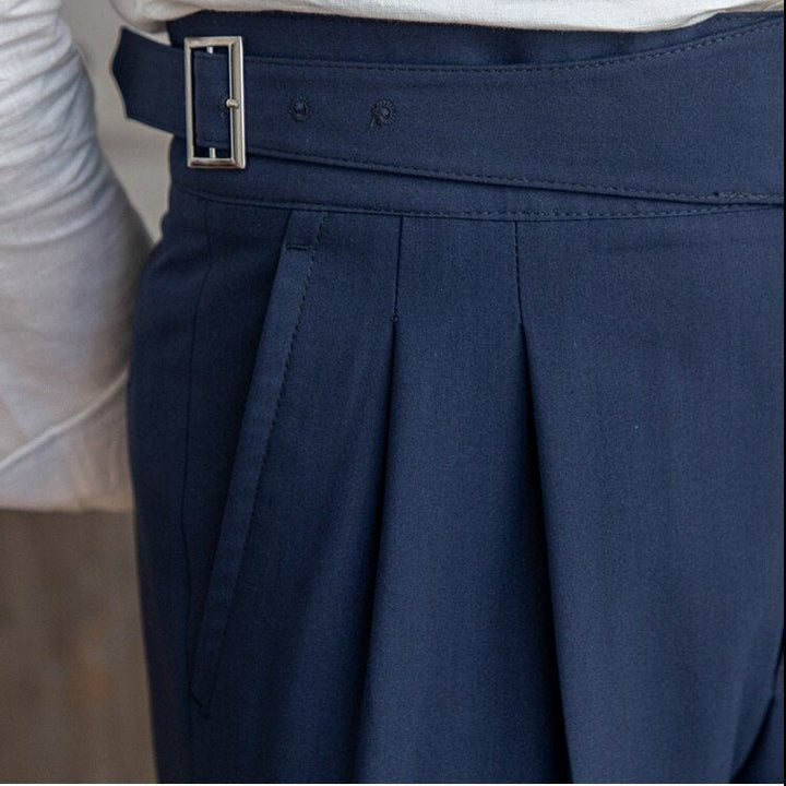 Fashionable Buckled Pants for a Trendy Look