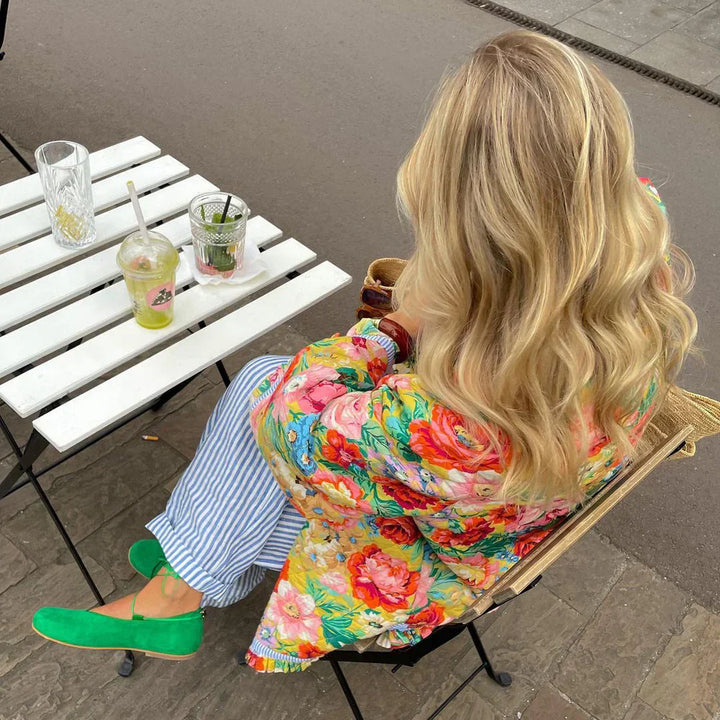 Blossom Quilted Jacket – Trendy & Chic Outerwear for a Stylish Look