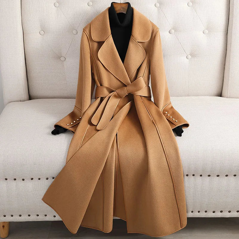 Wool Trench Coat – Elegant & Sophisticated Outerwear