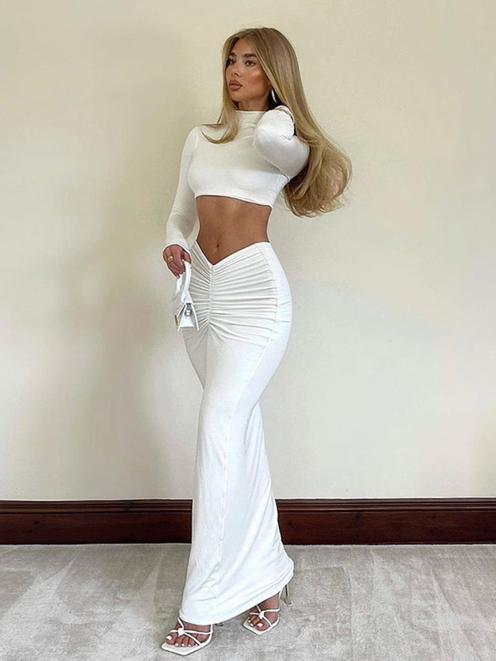Elegant Two-Piece Set – Sophisticated Style for Any Occasion