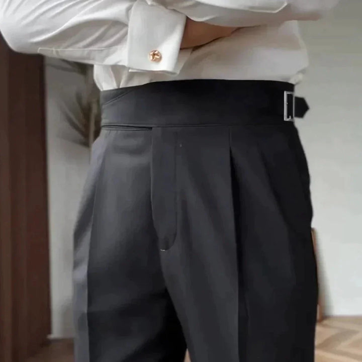 Fashionable Buckled Pants for a Trendy Look