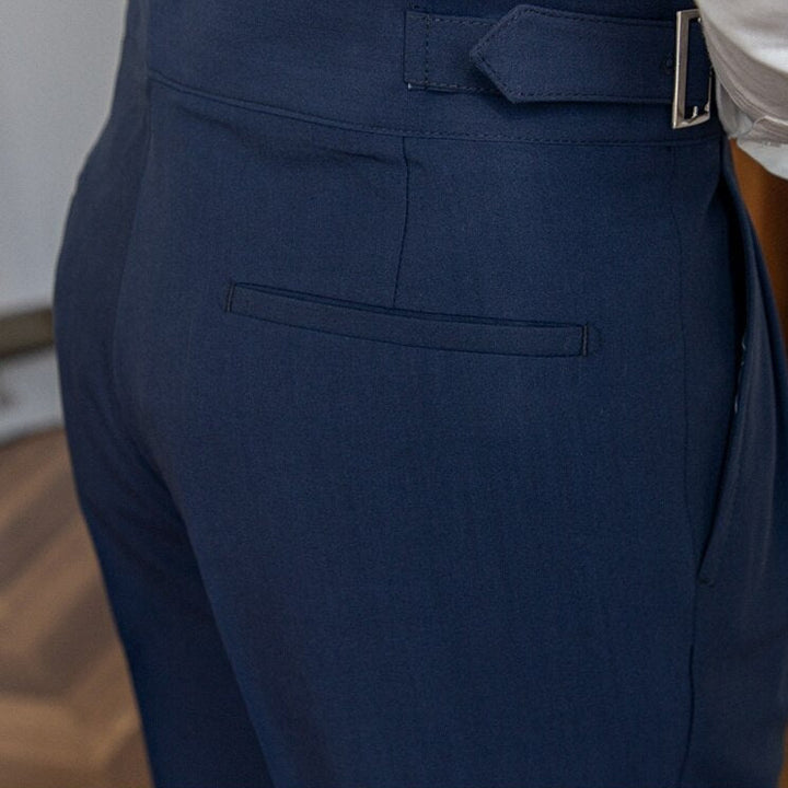 Fashionable Buckled Pants for a Trendy Look