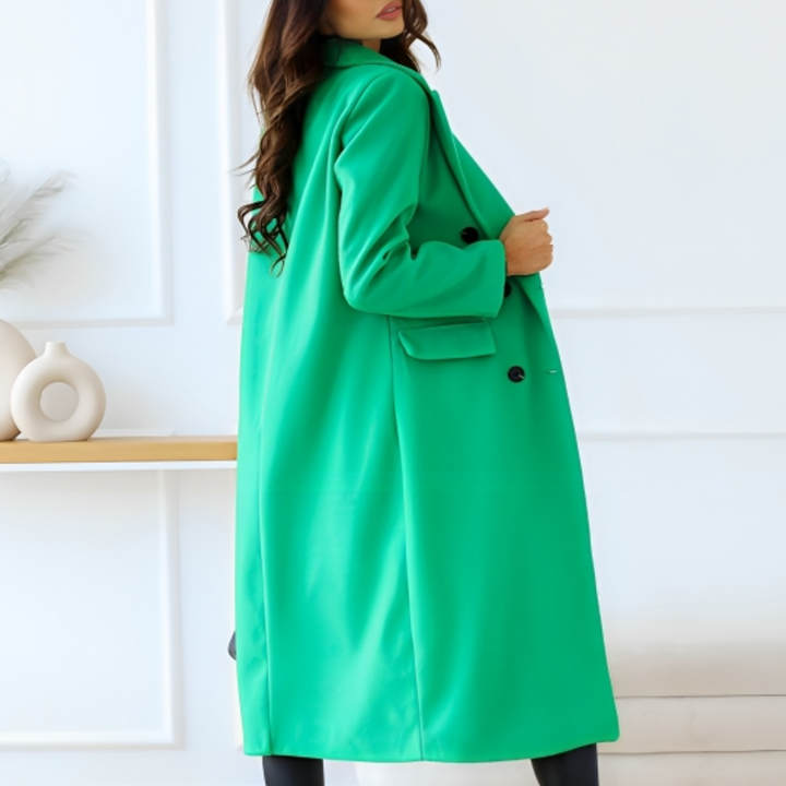 Elegant Wool Winter Coat – Sophisticated Style for Cold Weather