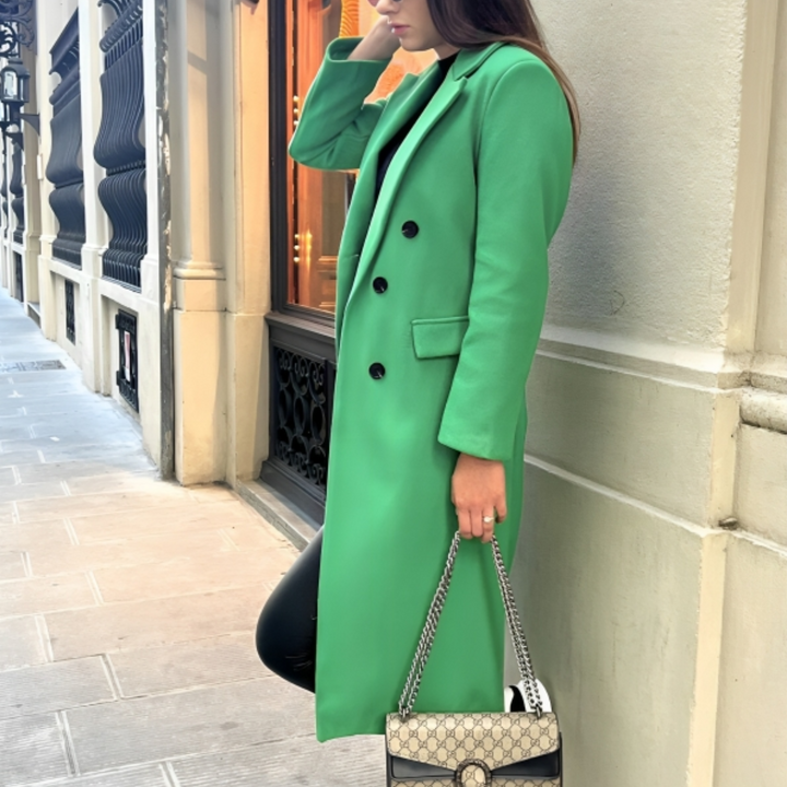 Elegant Wool Winter Coat – Sophisticated Style for Cold Weather