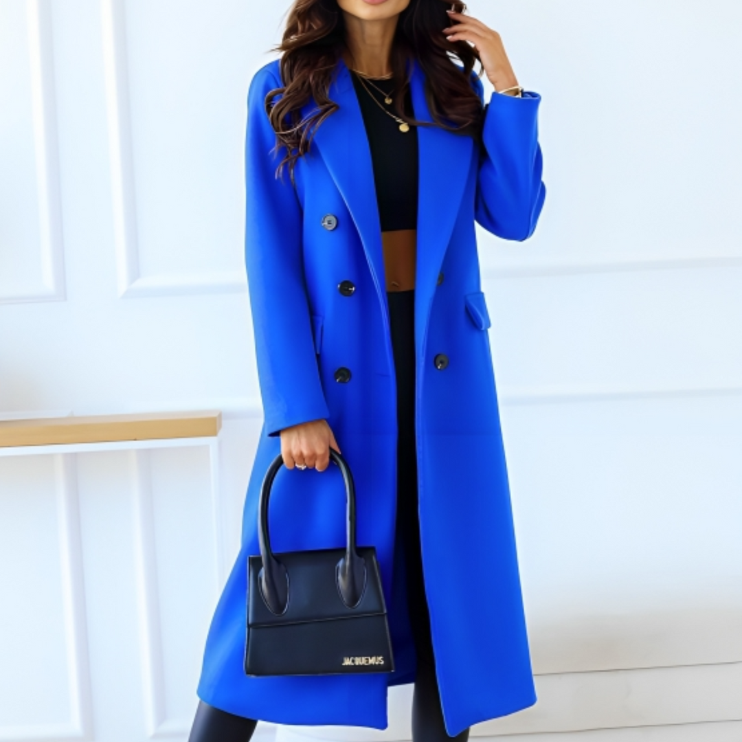 Elegant Wool Winter Coat – Sophisticated Style for Cold Weather