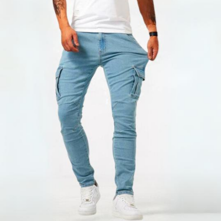 Ultra-Stretch Casual Jeans – Comfortable & Trendy Everyday Essential