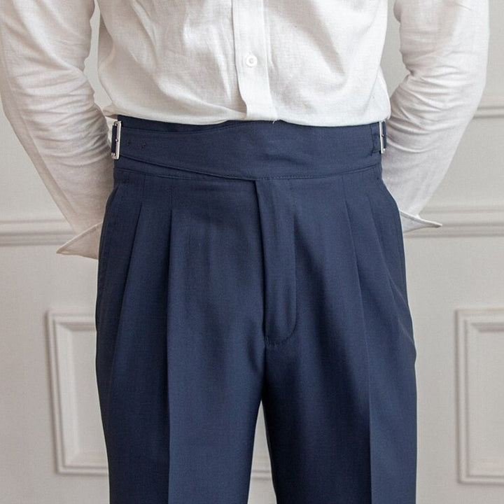 Fashionable Buckled Pants for a Trendy Look