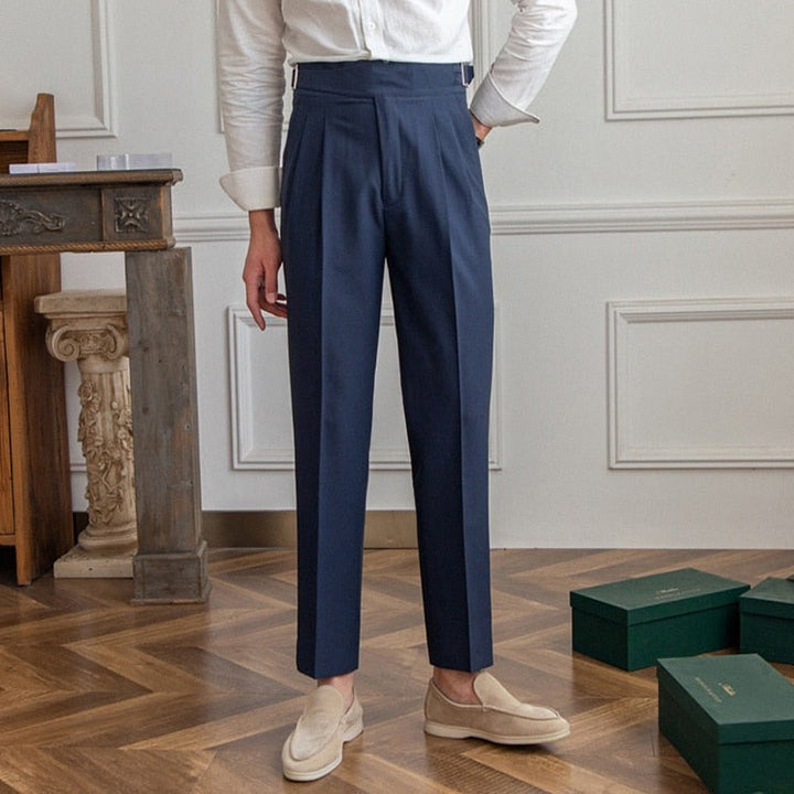 Fashionable Buckled Pants for a Trendy Look