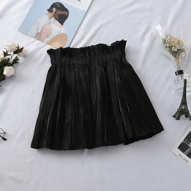 Irregular Pleated Skirt – Trendy Summer Style for Effortless Chic