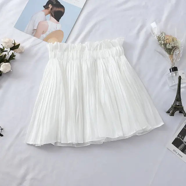 Irregular Pleated Skirt – Trendy Summer Style for Effortless Chic