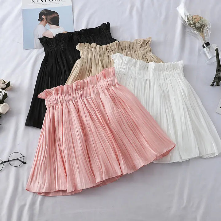 Irregular Pleated Skirt – Trendy Summer Style for Effortless Chic