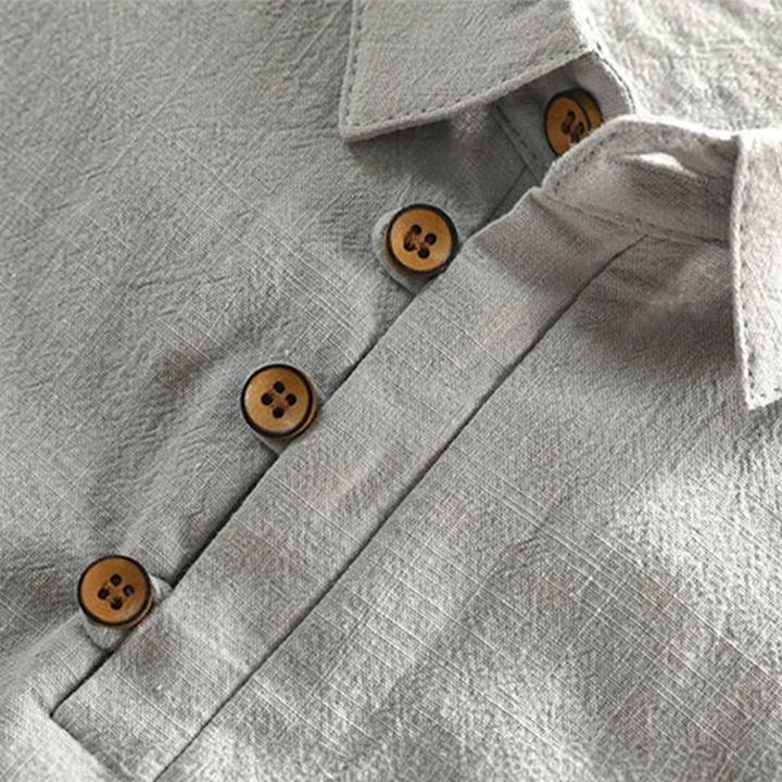 Luxury Linen Polo Shirt – Sophisticated Style for the Modern Man