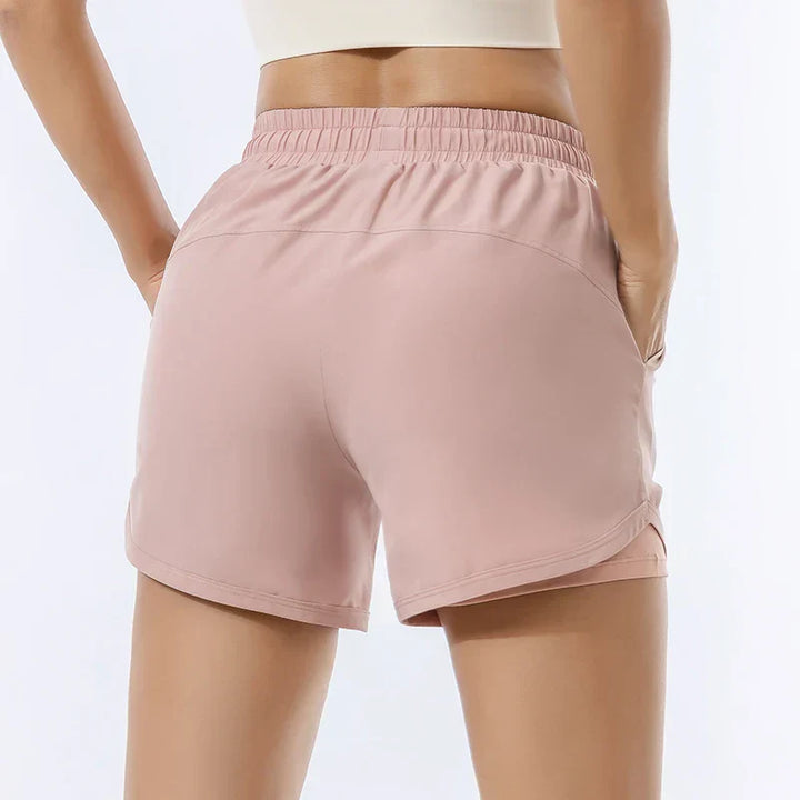 Sporty 2-In-1 Shorts – Trendy Athletic Wear for Active Days