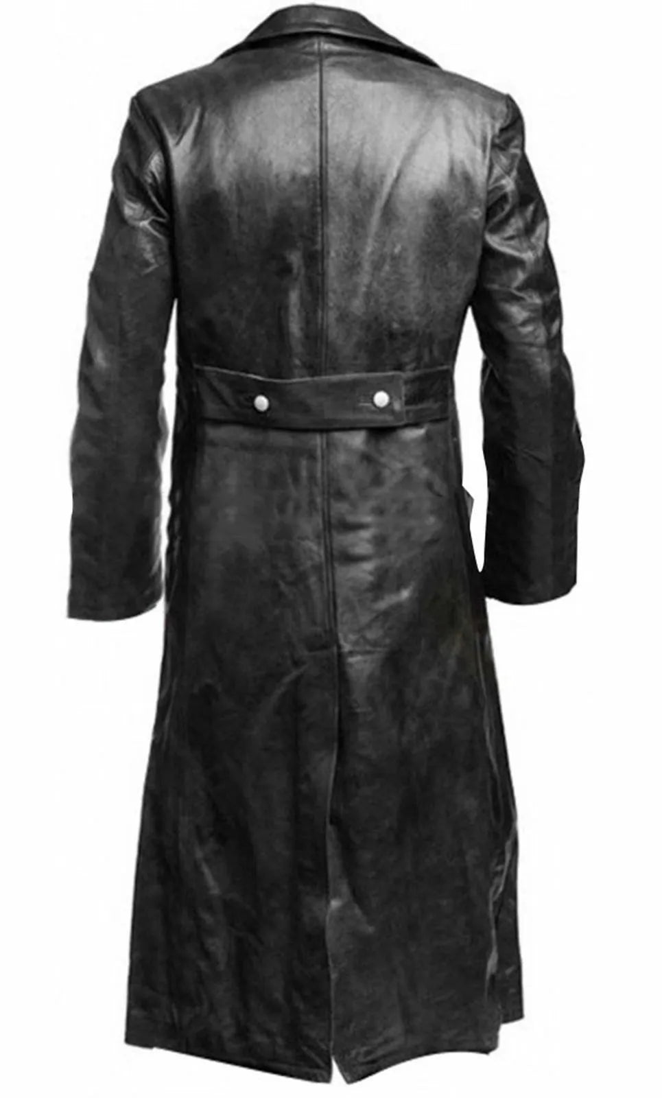 Black Leather Trench Coat – Trendy & Timeless Outerwear