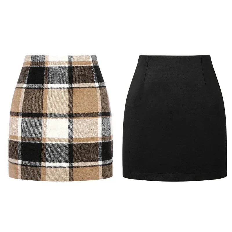 Plaid Design Mini Skirt – Trendy & Chic Fashion Statement