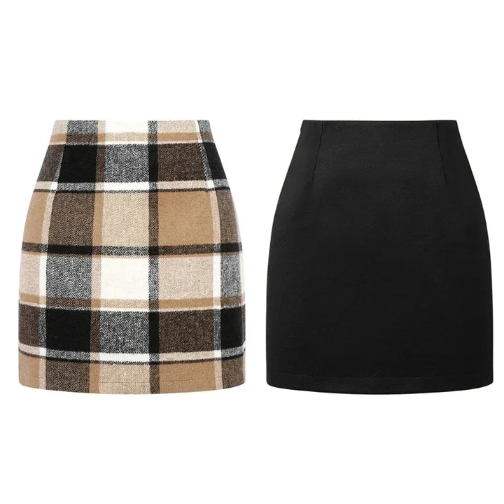 Plaid Design Mini Skirt – Trendy & Chic Fashion Statement