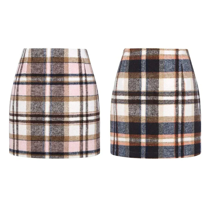 Plaid Design Mini Skirt – Trendy & Chic Fashion Statement