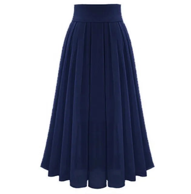Chic Festive Chiffon Skirt – Elegant & Flowing Design