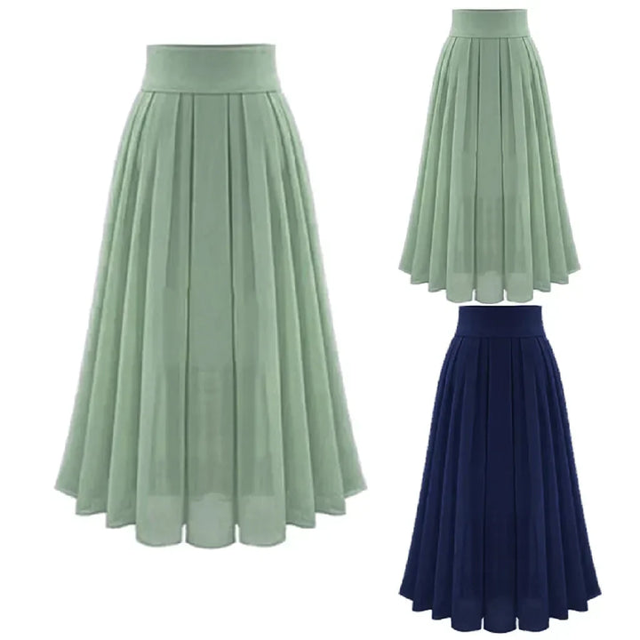 Chic Festive Chiffon Skirt – Elegant & Flowing Design