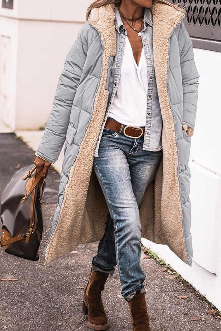 Stylish Long Winter Coat – Trendy & Chic Outerwear for Cold Days