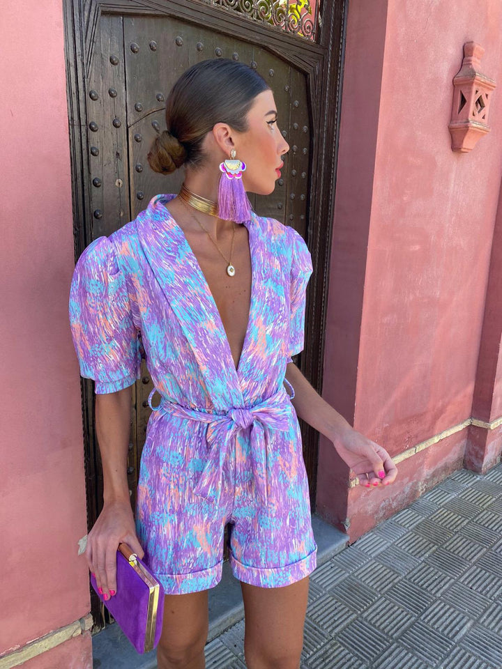 Vivacious Short Jumpsuit – Trendy & Chic Summer Outfit
