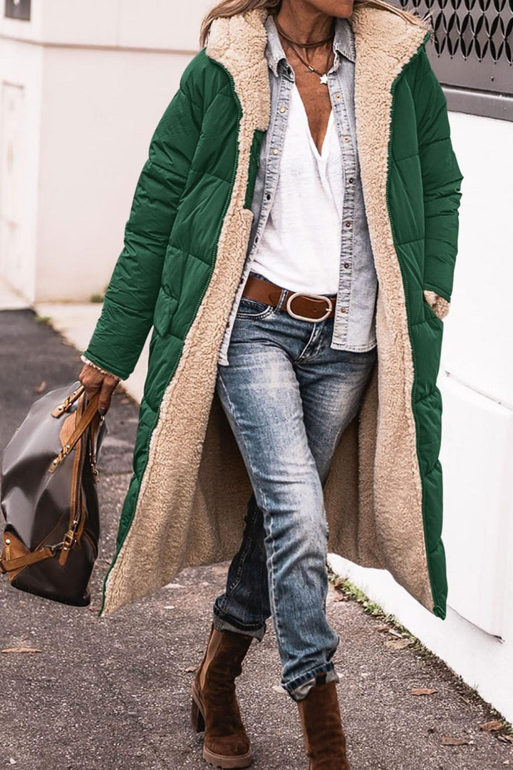 Stylish Long Winter Coat – Trendy & Chic Outerwear for Cold Days