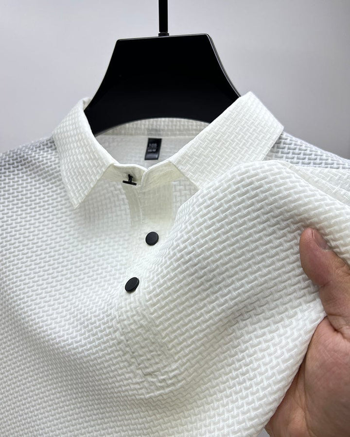 Men's Trendy Summer Polo Shirt – Stylish & Comfortable for Warm Days