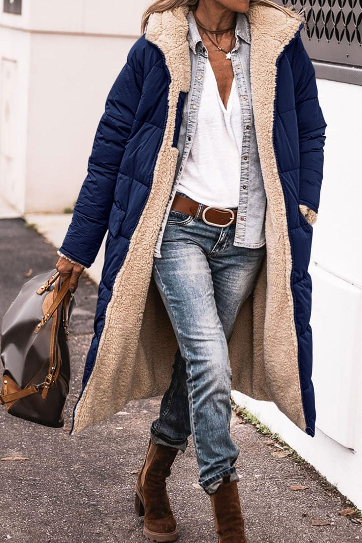 Stylish Long Winter Coat – Trendy & Chic Outerwear for Cold Days