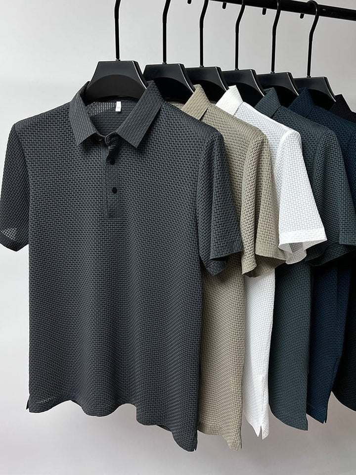 Men's Trendy Summer Polo Shirt – Stylish & Comfortable for Warm Days