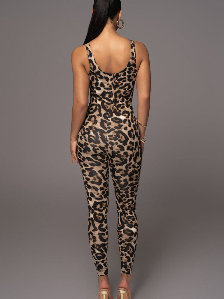 Leopard Print Jumpsuit – Trendy & Chic Fashion Statement