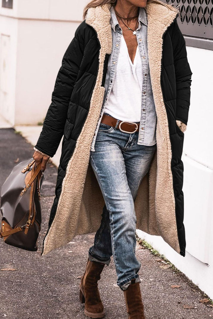 Stylish Long Winter Coat – Trendy & Chic Outerwear for Cold Days