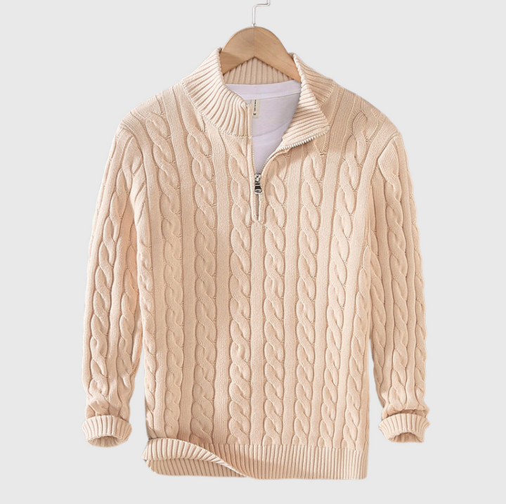 Warm Halfzip Sweatshirt – Trendy & Comfortable Layering Piece