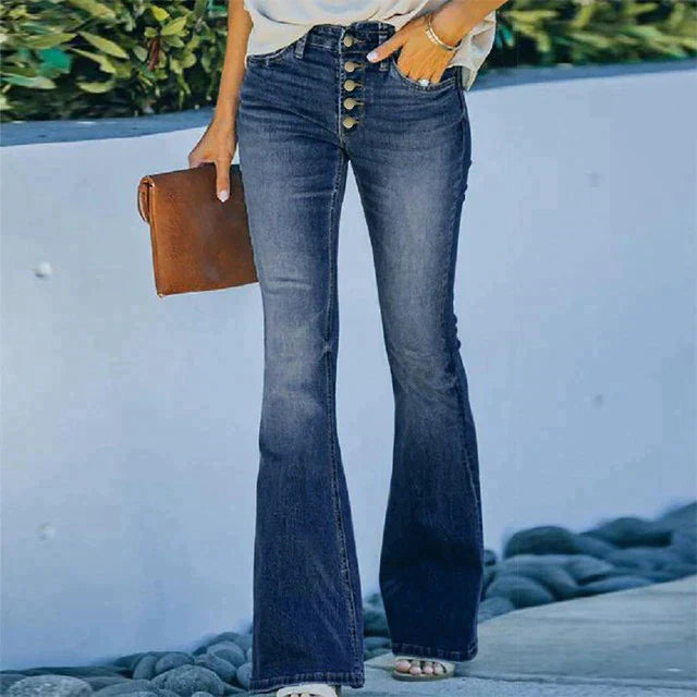 Women's Trendy Flare Pants – Stylish & Comfortable for Everyday Wear