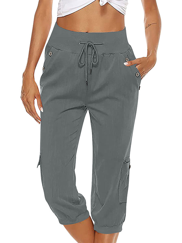 Cargo Pants with Drawstring – Trendy & Relaxed Everyday Style