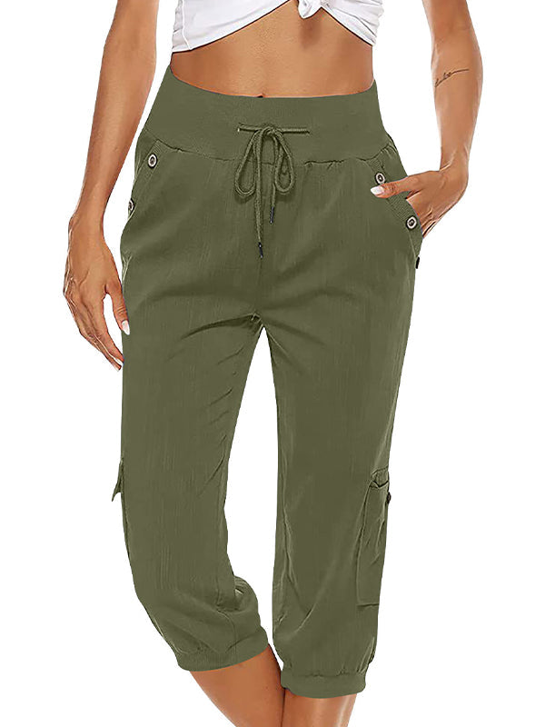 Cargo Pants with Drawstring – Trendy & Relaxed Everyday Style