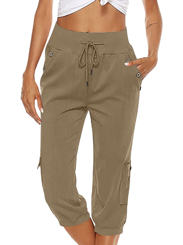 Cargo Pants with Drawstring – Trendy & Relaxed Everyday Style
