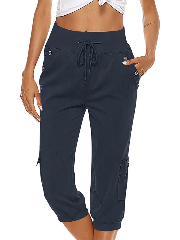 Cargo Pants with Drawstring – Trendy & Relaxed Everyday Style