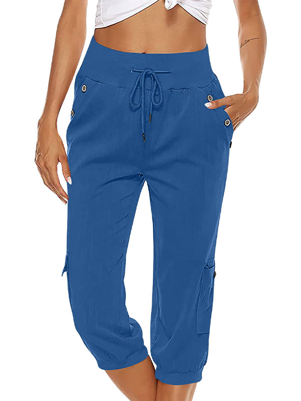 Cargo Pants with Drawstring – Trendy & Relaxed Everyday Style