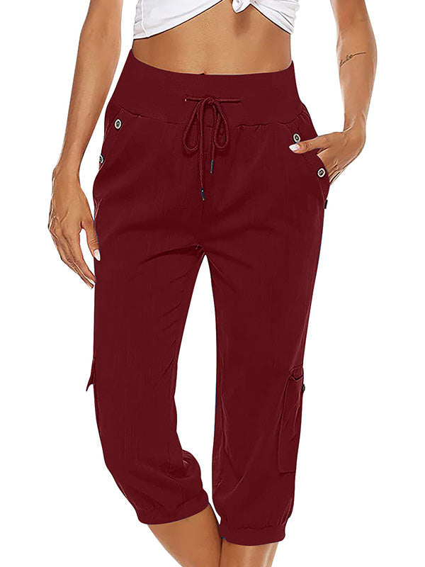 Cargo Pants with Drawstring – Trendy & Relaxed Everyday Style