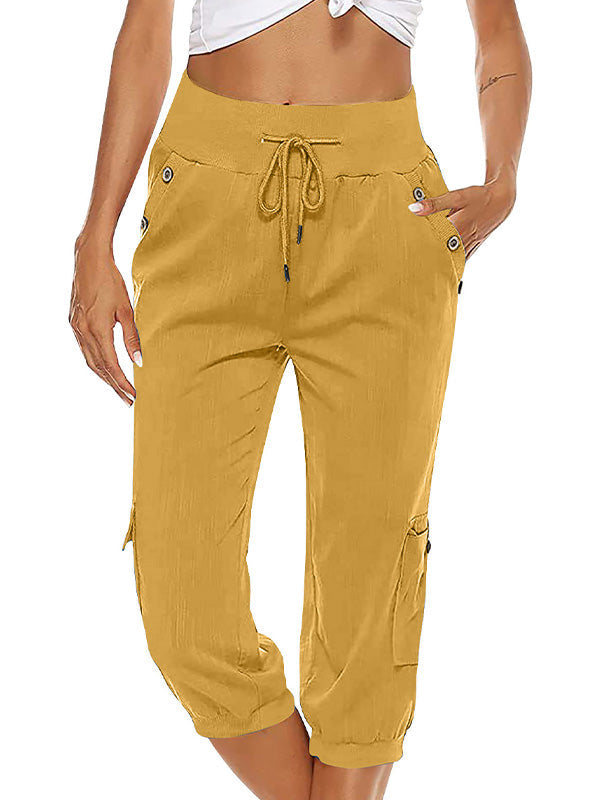 Cargo Pants with Drawstring – Trendy & Relaxed Everyday Style