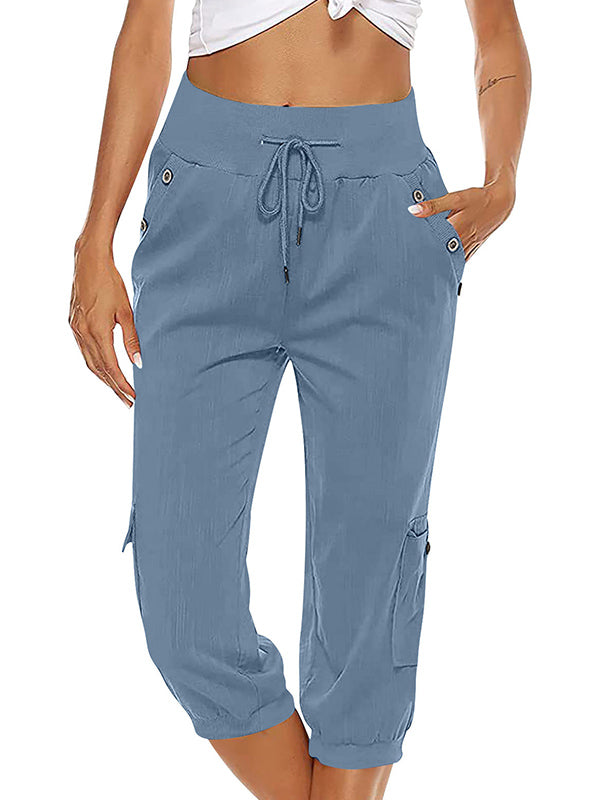 Cargo Pants with Drawstring – Trendy & Relaxed Everyday Style