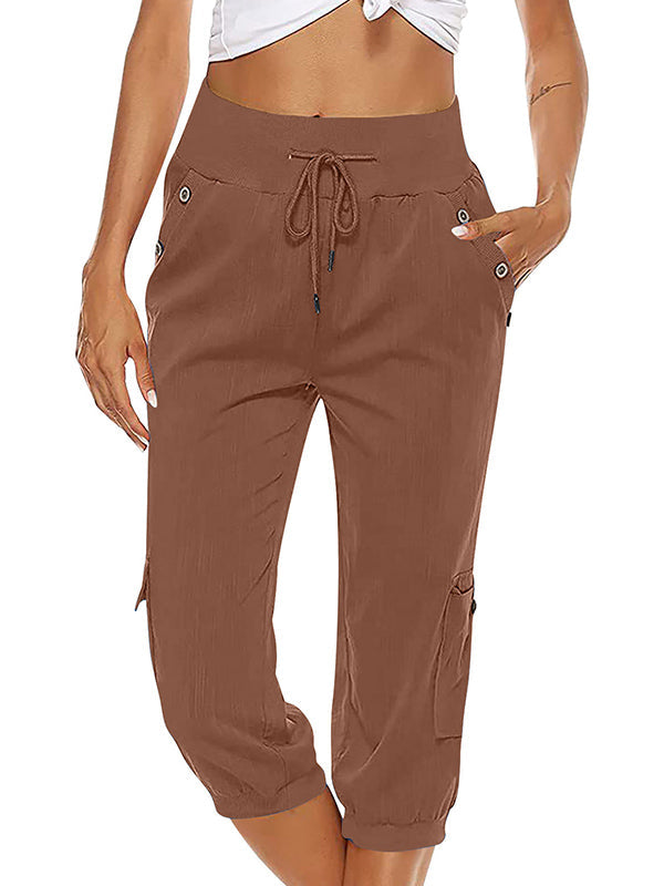 Cargo Pants with Drawstring – Trendy & Relaxed Everyday Style