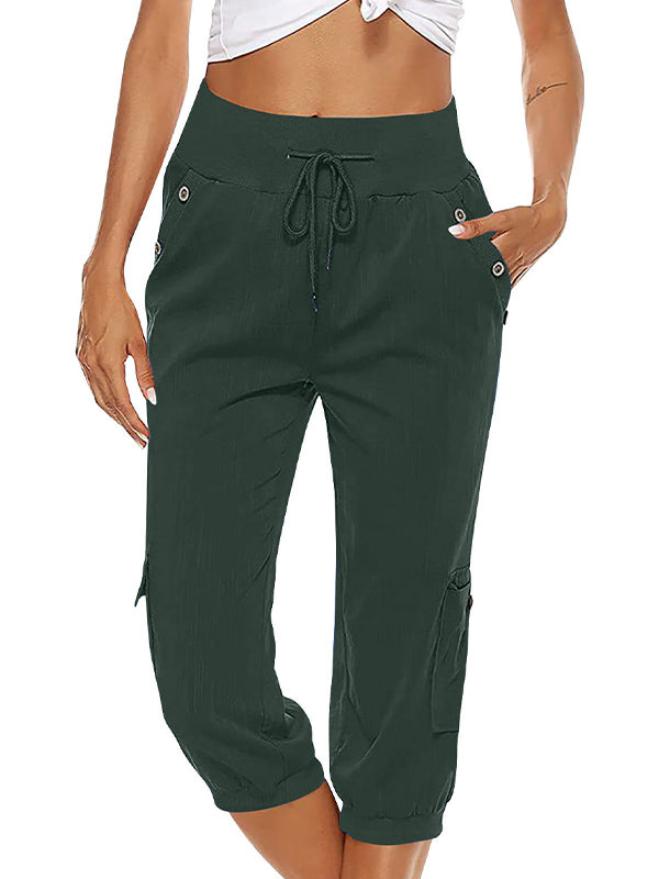 Cargo Pants with Drawstring – Trendy & Relaxed Everyday Style