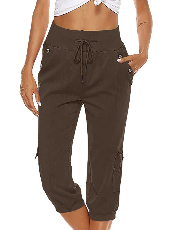 Cargo Pants with Drawstring – Trendy & Relaxed Everyday Style