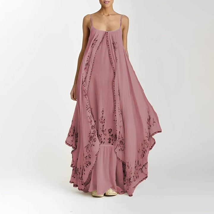 Stylish Layered Maxi Dress – Trendy & Elegant for Any Occasion