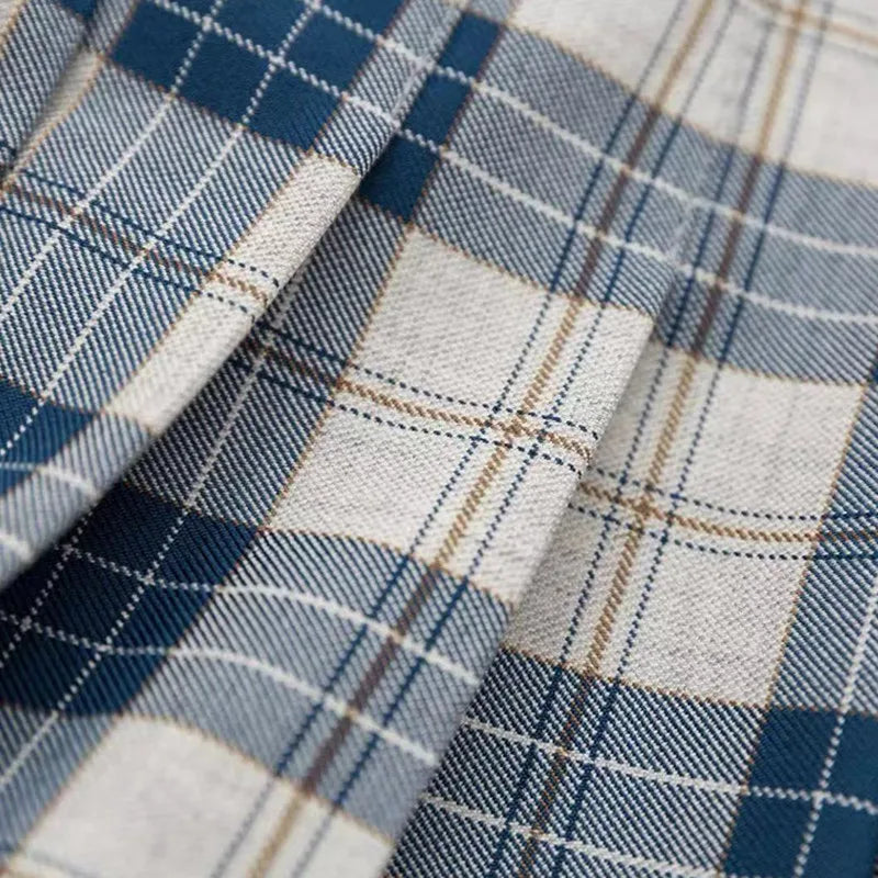 Pleated Checked Mini Skirt – Trendy & Chic Addition to Your Wardrobe