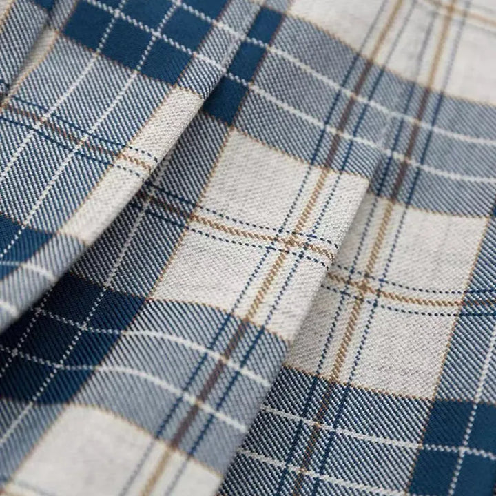 Pleated Checked Mini Skirt – Trendy & Chic Addition to Your Wardrobe