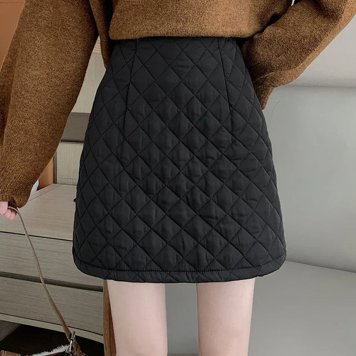 Padded Mini Skirt – Trendy & Modern Style